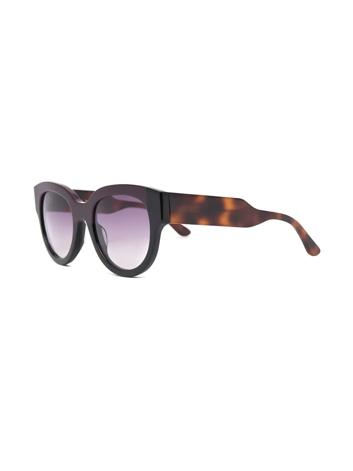 Marni Eyewear ウェイファーラー型べっ甲風サングラス - 画像2