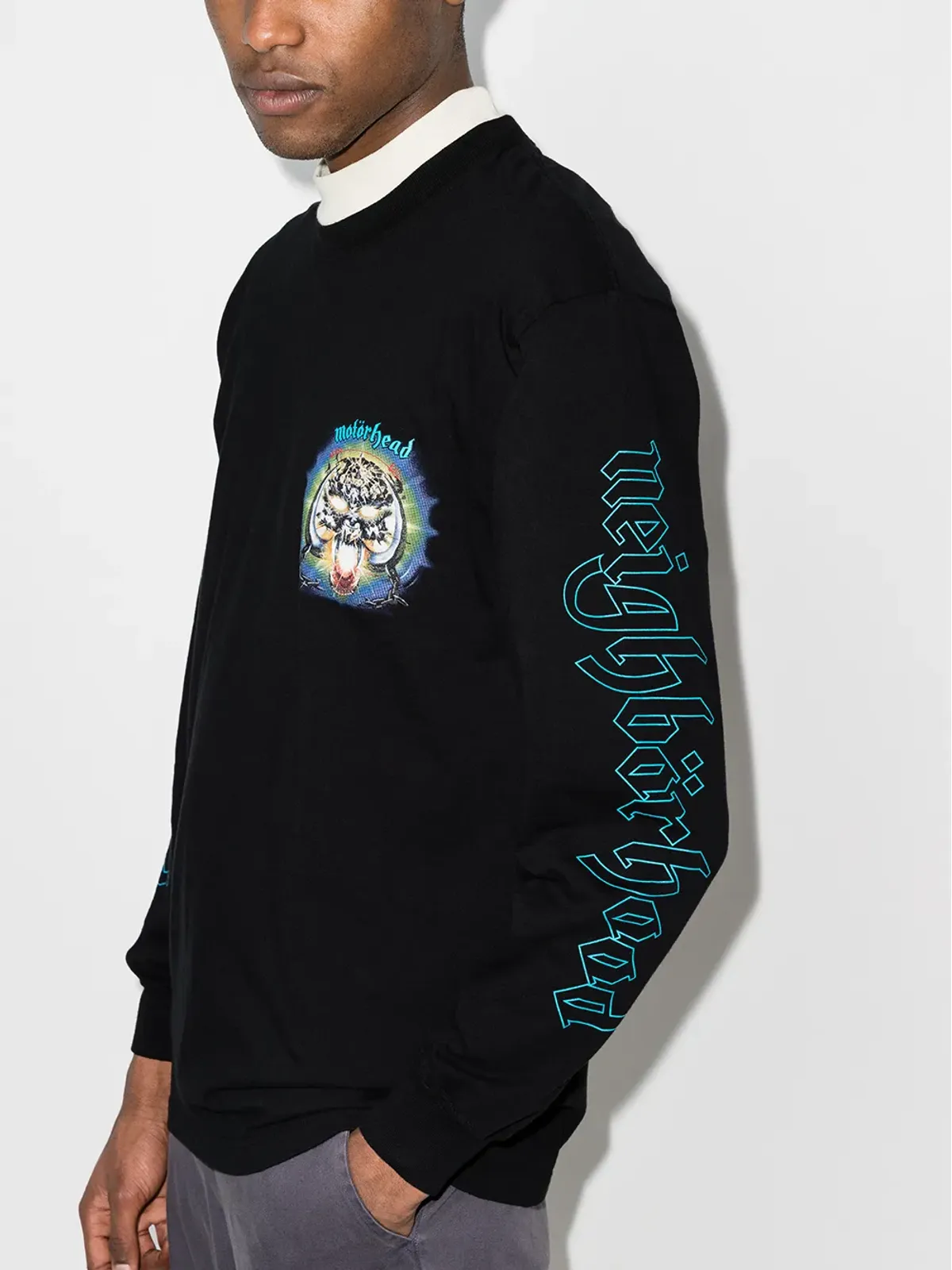 Neighborhood × Motorhead War Pig クルーネック スウェットシャツ - 画像2