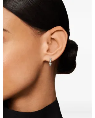 David Yurman ペティット・インフィニティ ダイヤモンド ハギー フープ ピアス - サムネイル3