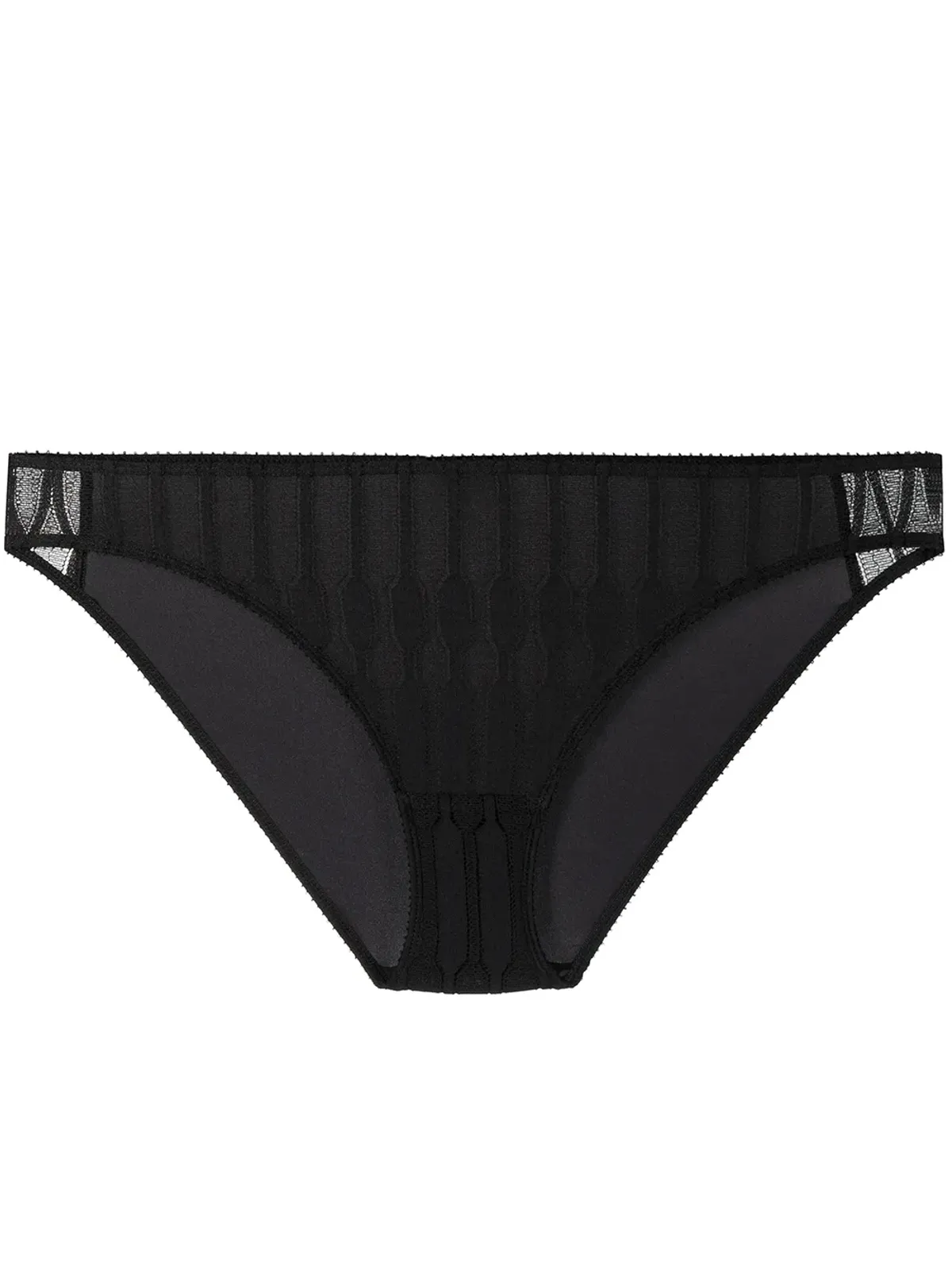ERES Ebene lace briefs - Black - 画像1