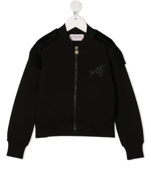 Alberta Ferretti Kids エパウレットディテール ボンバージャケット - サムネイル1
