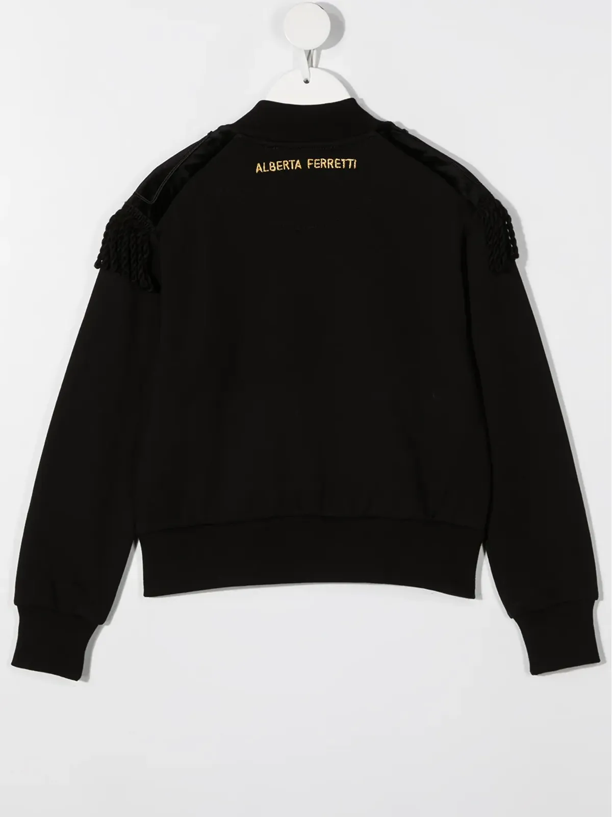 Alberta Ferretti Kids エパウレットディテール ボンバージャケット - 画像2