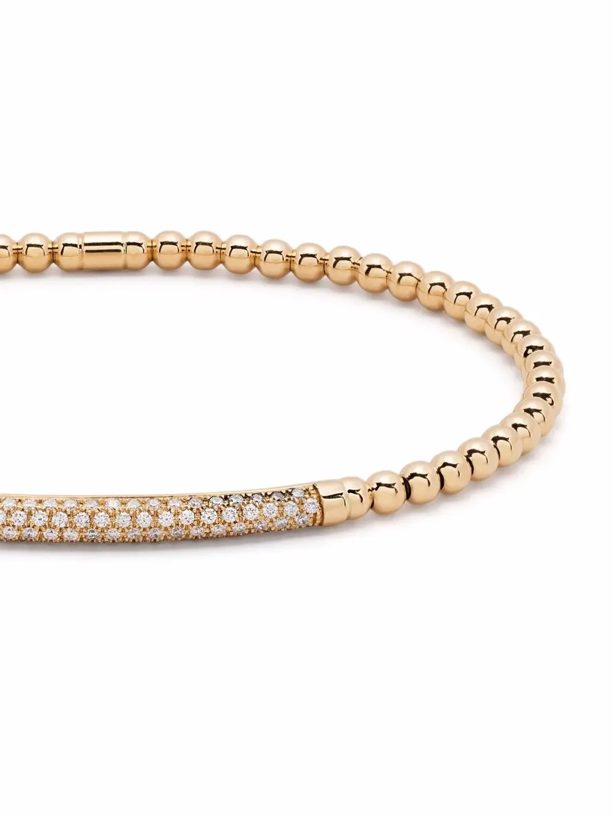 Pragnell 18kt イエローゴールド ボヘミア ダイヤモンド ブレスレット - 画像3