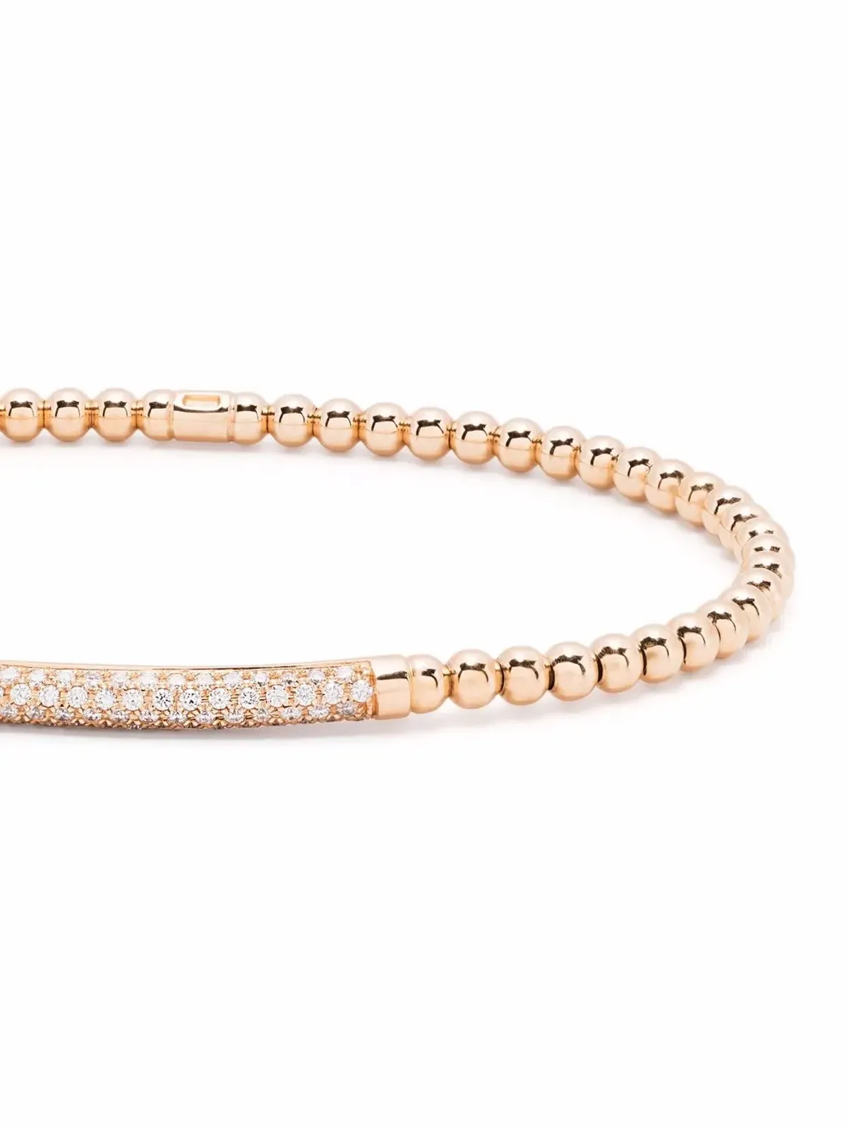 Pragnell 18K ローズゴールド Bohemia ダイヤモンド ブレスレット - 画像3