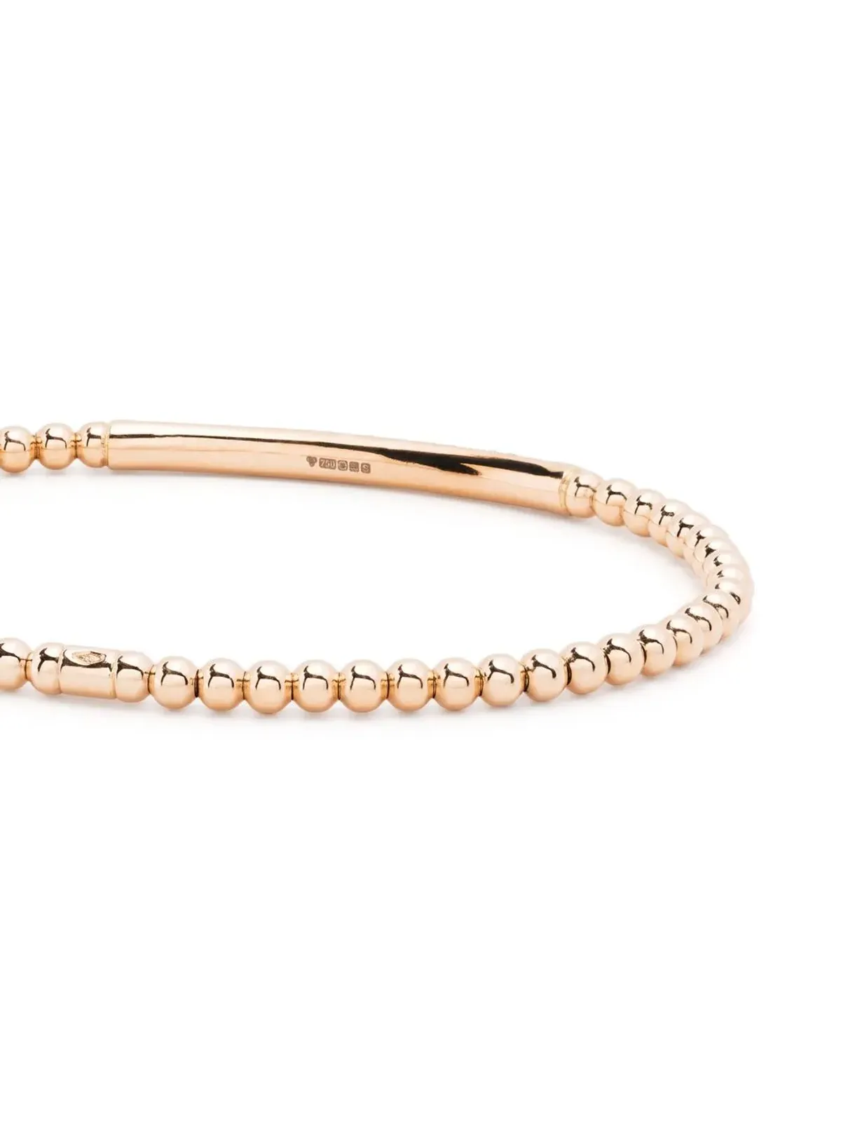 Pragnell 18K ローズゴールド Bohemia ダイヤモンド ブレスレット - 画像4