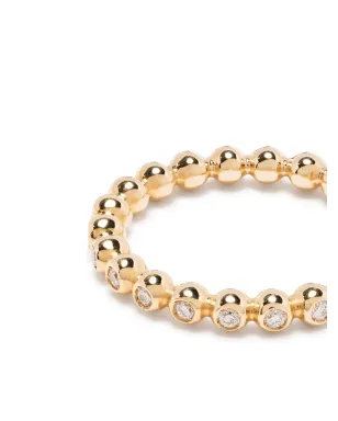 Pragnell 18kt イエローゴールド Bohemia ダイヤモンド リング - サムネイル3