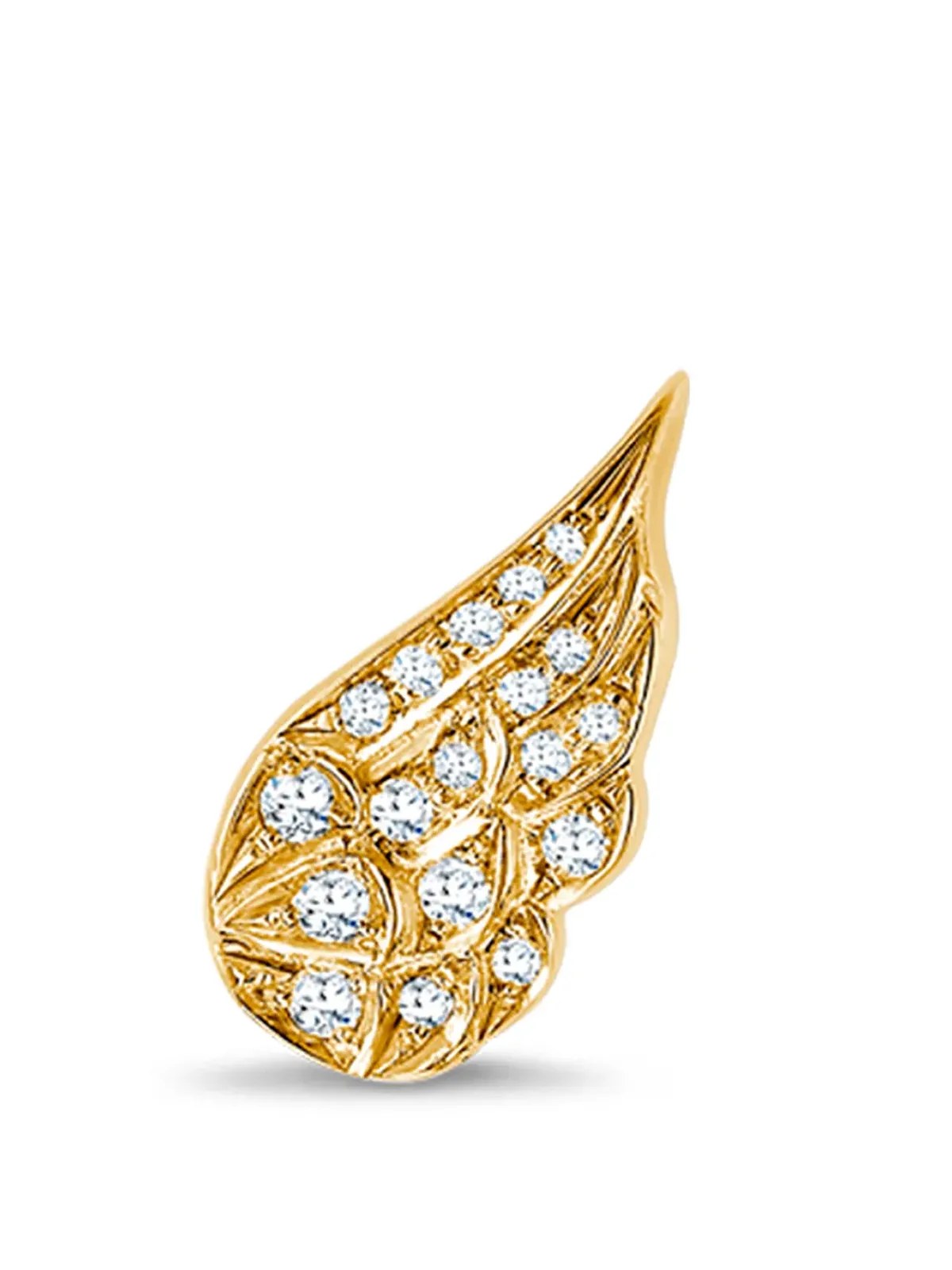 Pragnell 18K イエローゴールド ダイヤモンド ティアラ イヤリング - 画像2