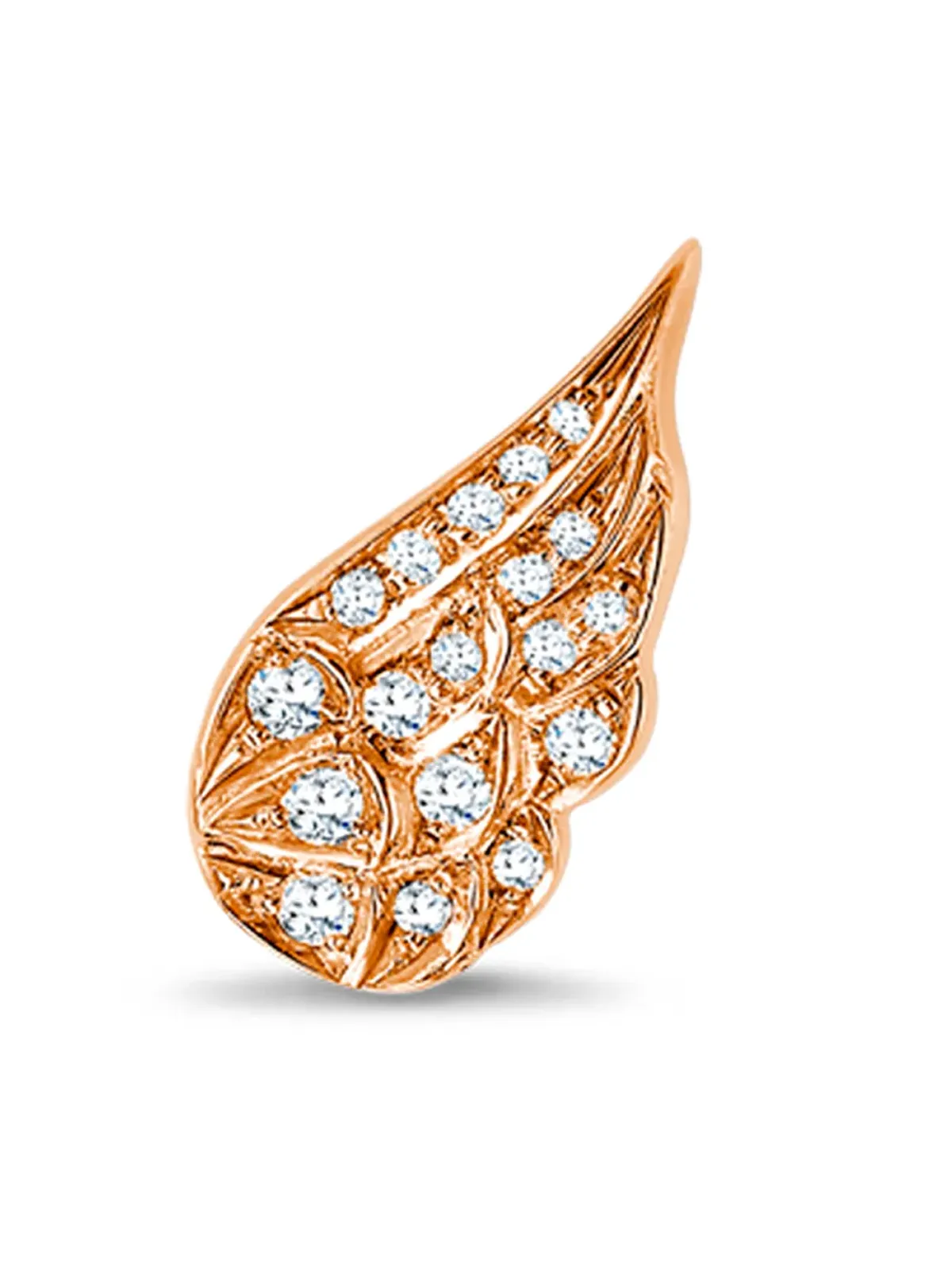 Pragnell 18kt ローズゴールド ダイヤモンド ティアラ イヤリング - ピンク - 画像2