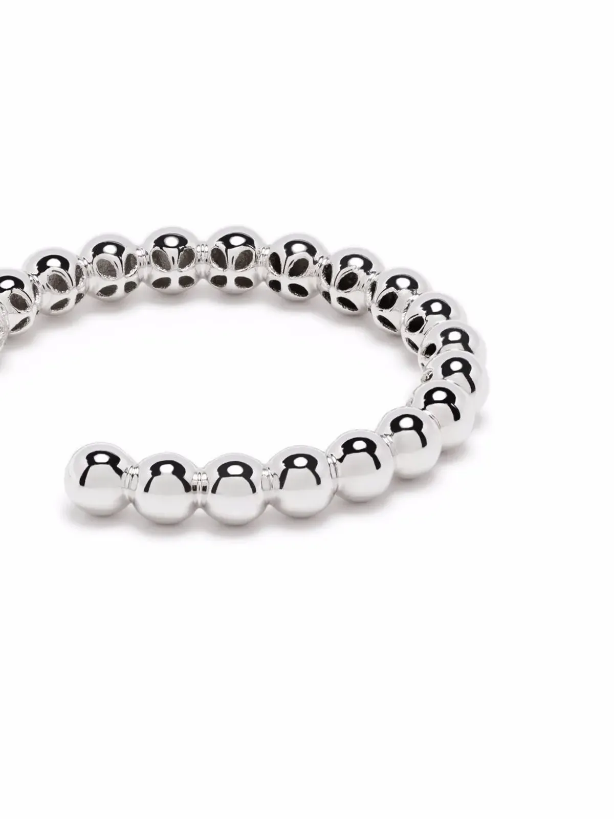 Pragnell ボヘミア ダイヤモンド 大ぶり フープピアス - 画像4