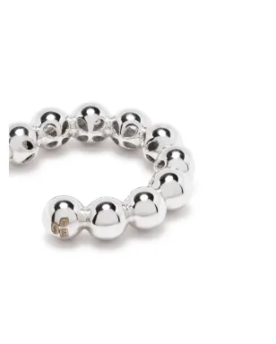 Pragnell 18ktホワイトゴールド Bohemia ダイヤモンド フープピアス - シルバー - サムネイル4