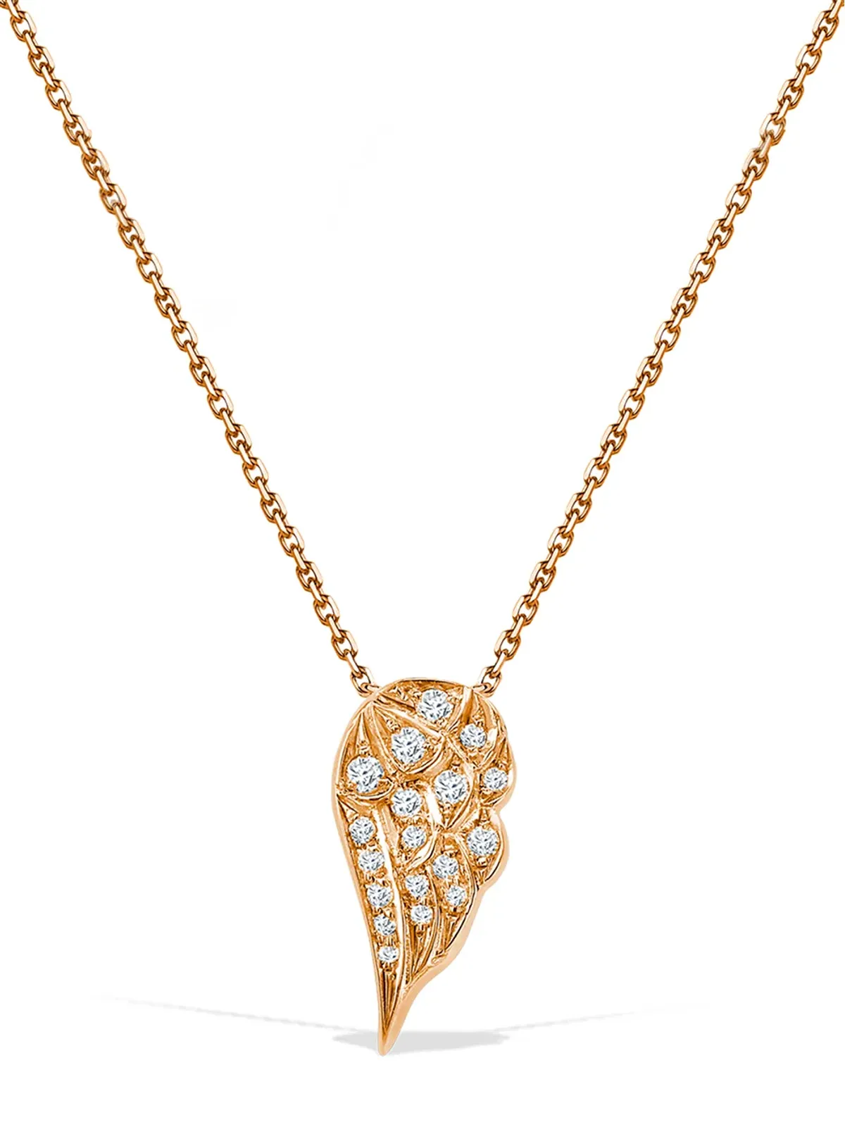 Pragnell 18kt rose gold brilliant cut diamond ティアラ ペンダント - ピンク - 画像2