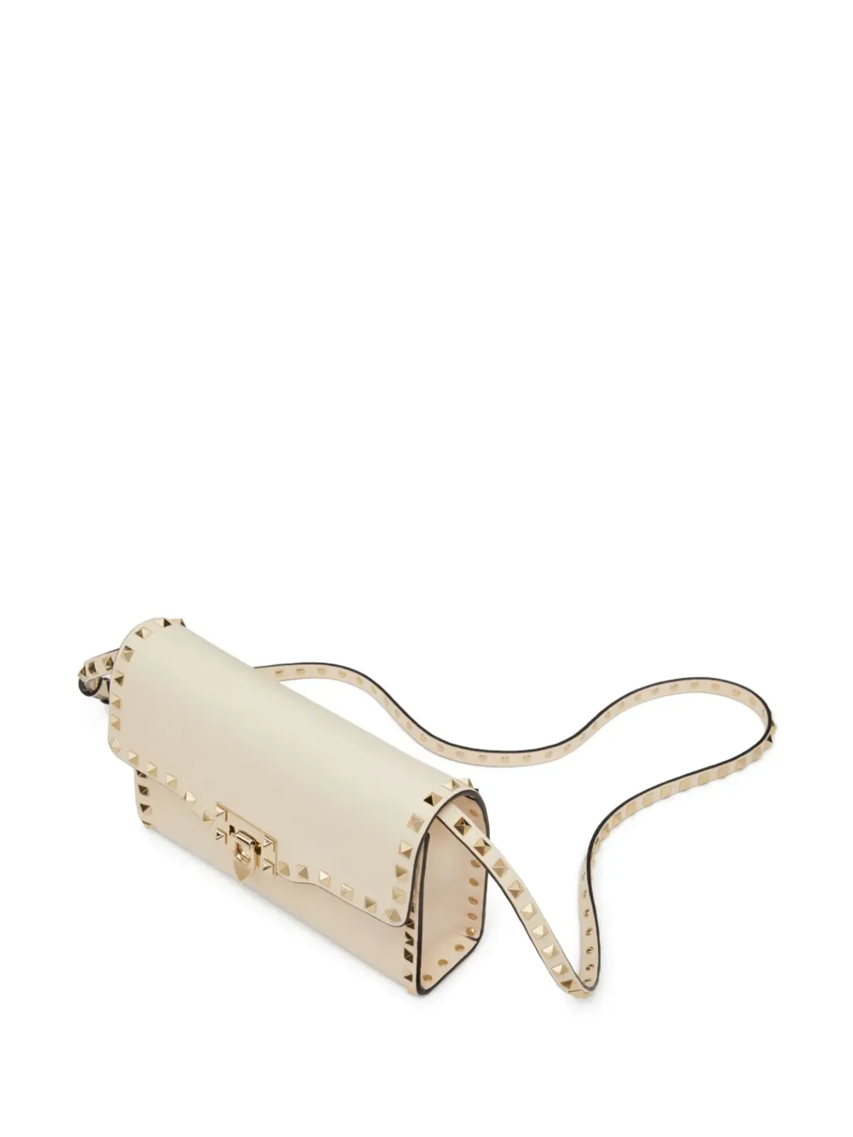 Valentino Garavani ロックスタッド レザー ショルダーバッグ - 画像5
