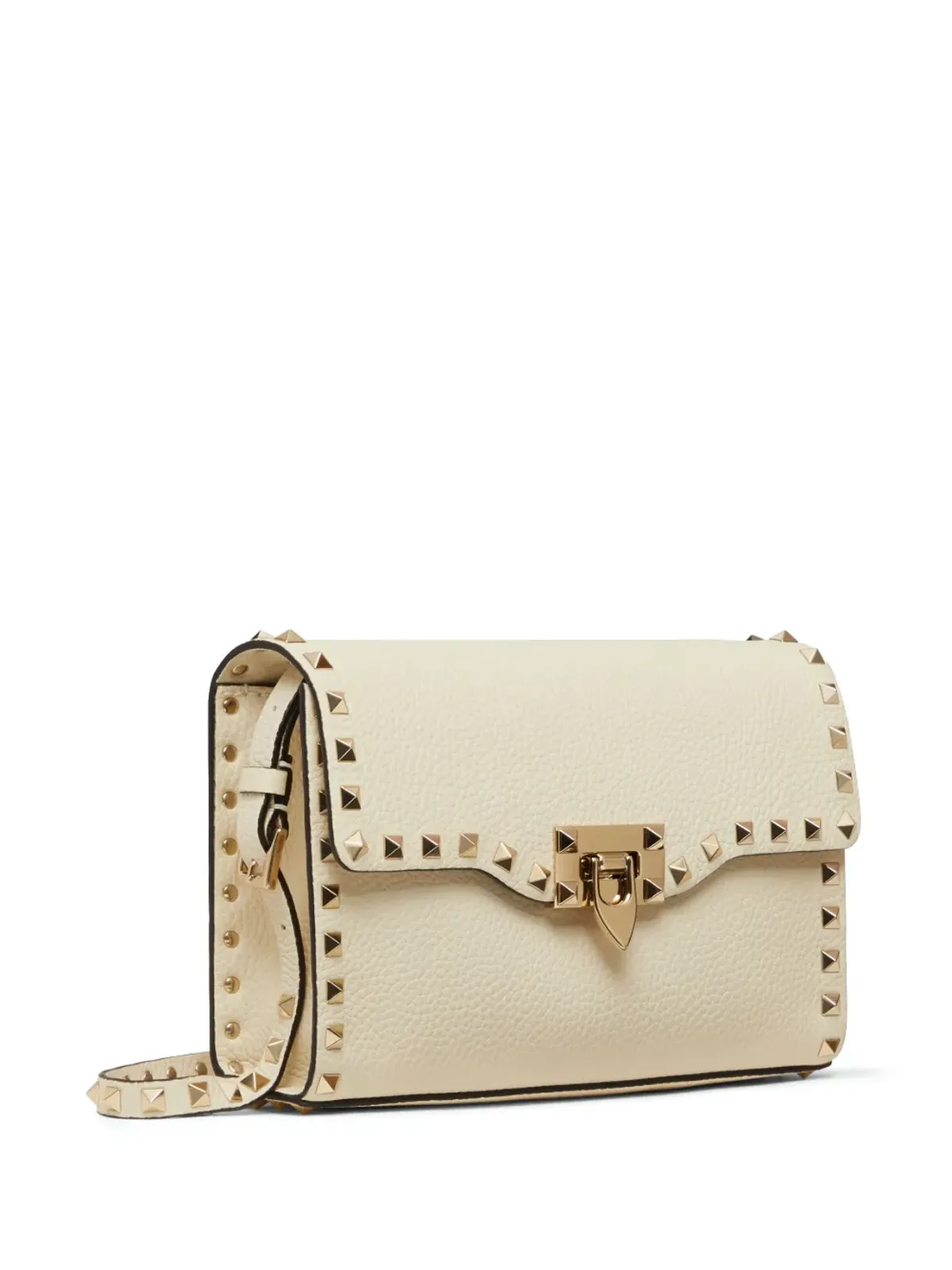 Valentino Garavani ロックスタッド レザー ショルダーバッグ - 画像4