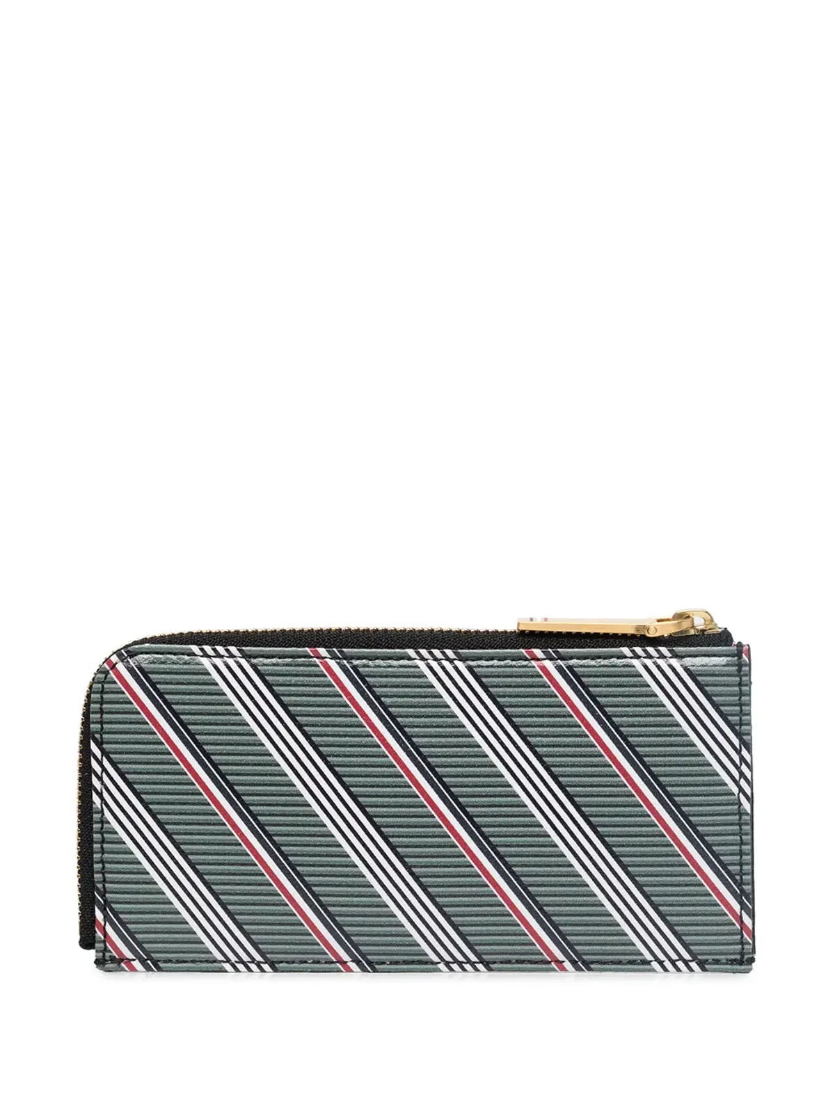 Thom Browne ストライプジップウォレット - 画像2