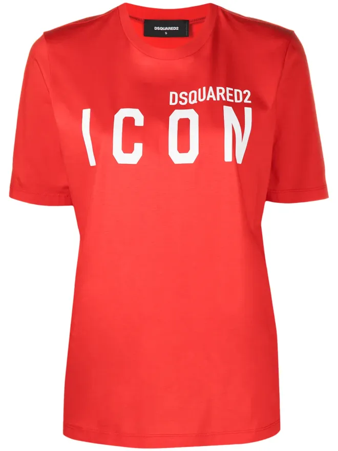 Dsquared2 DSQUARED2 アイコンプリント クルーネック Tシャツの商品画像