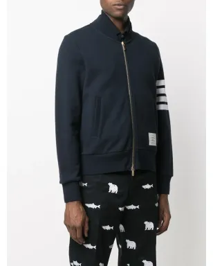 Thom Browne 4-Barストライプジップアップスウェットシャツ - サムネイル3