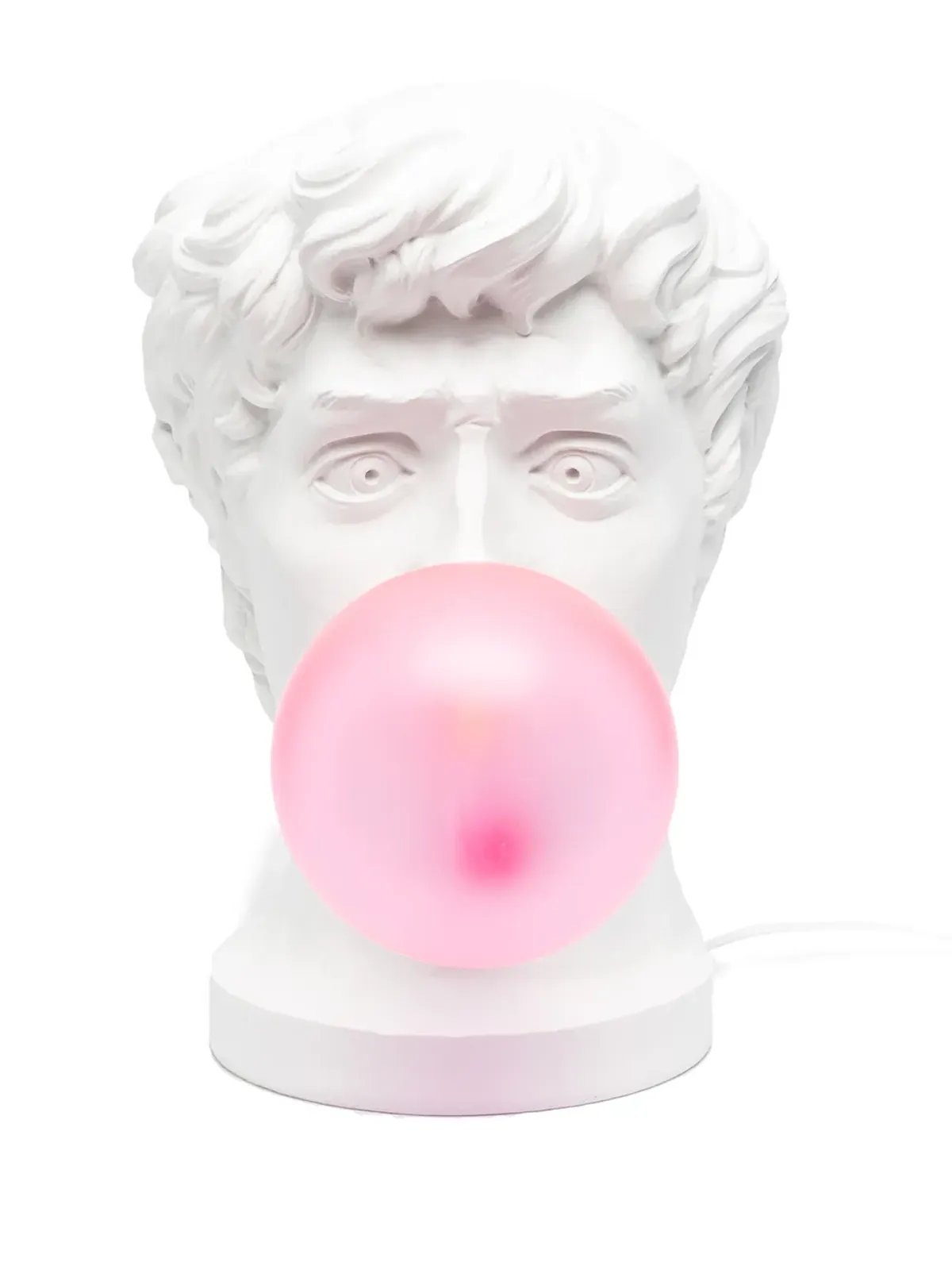 Seletti スタチュー バブルガム ランプ ホワイト - 画像3