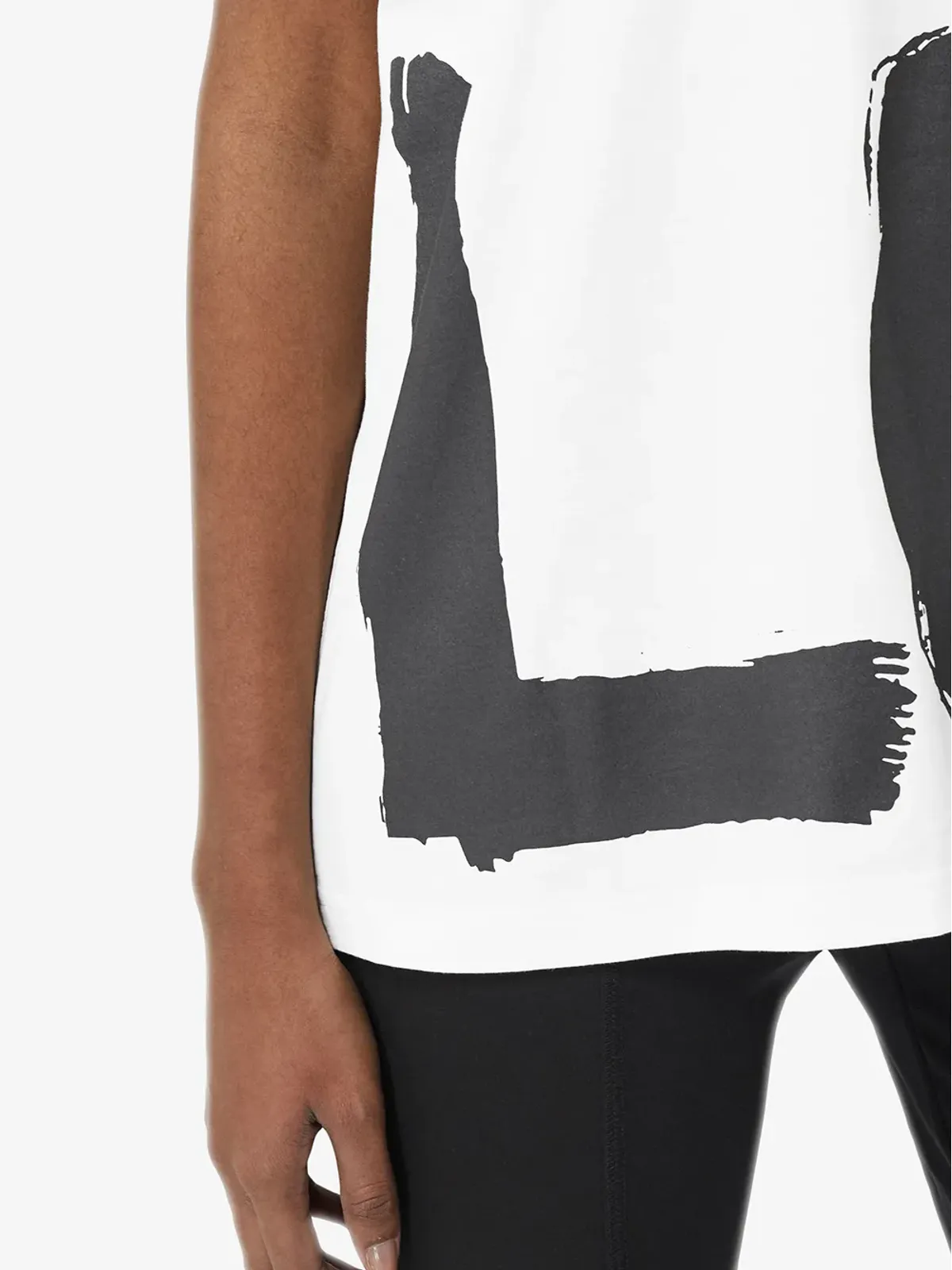 Burberry ラブプリントオーバーサイズTシャツ - 画像5