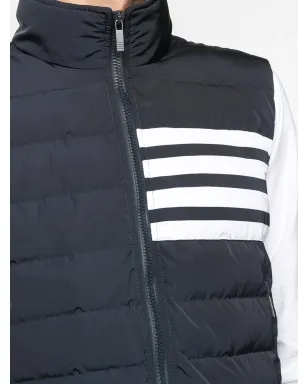 Thom Browne 4-Bar motif パファー ジレ - サムネイル5