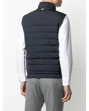 Thom Browne 4-Bar motif パファー ジレ - サムネイル4