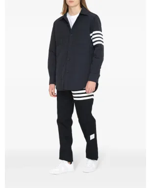 Thom Browne 4バー・ストライプ パッド入りシャツジャケット - サムネイル2