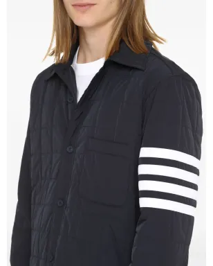 Thom Browne 4バー・ストライプ パッド入りシャツジャケット - サムネイル4