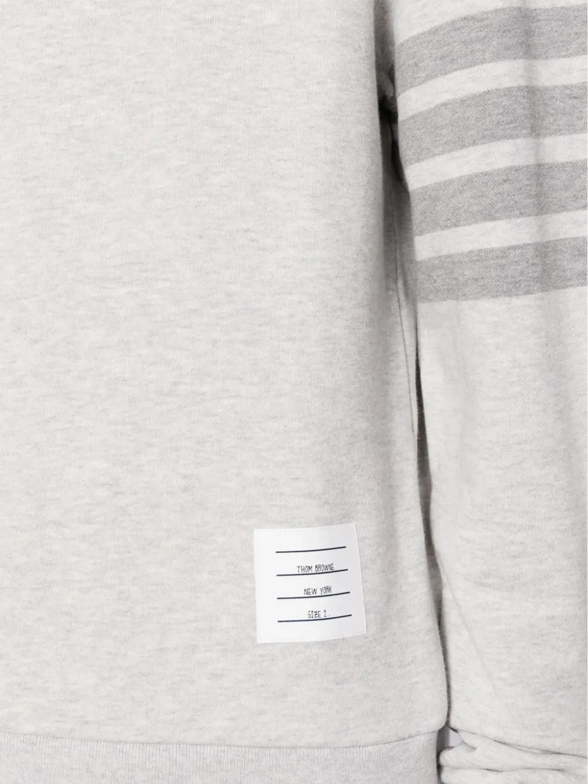 Thom Browne 4-Barモチーフ スウェットシャツ - グレー - 画像5