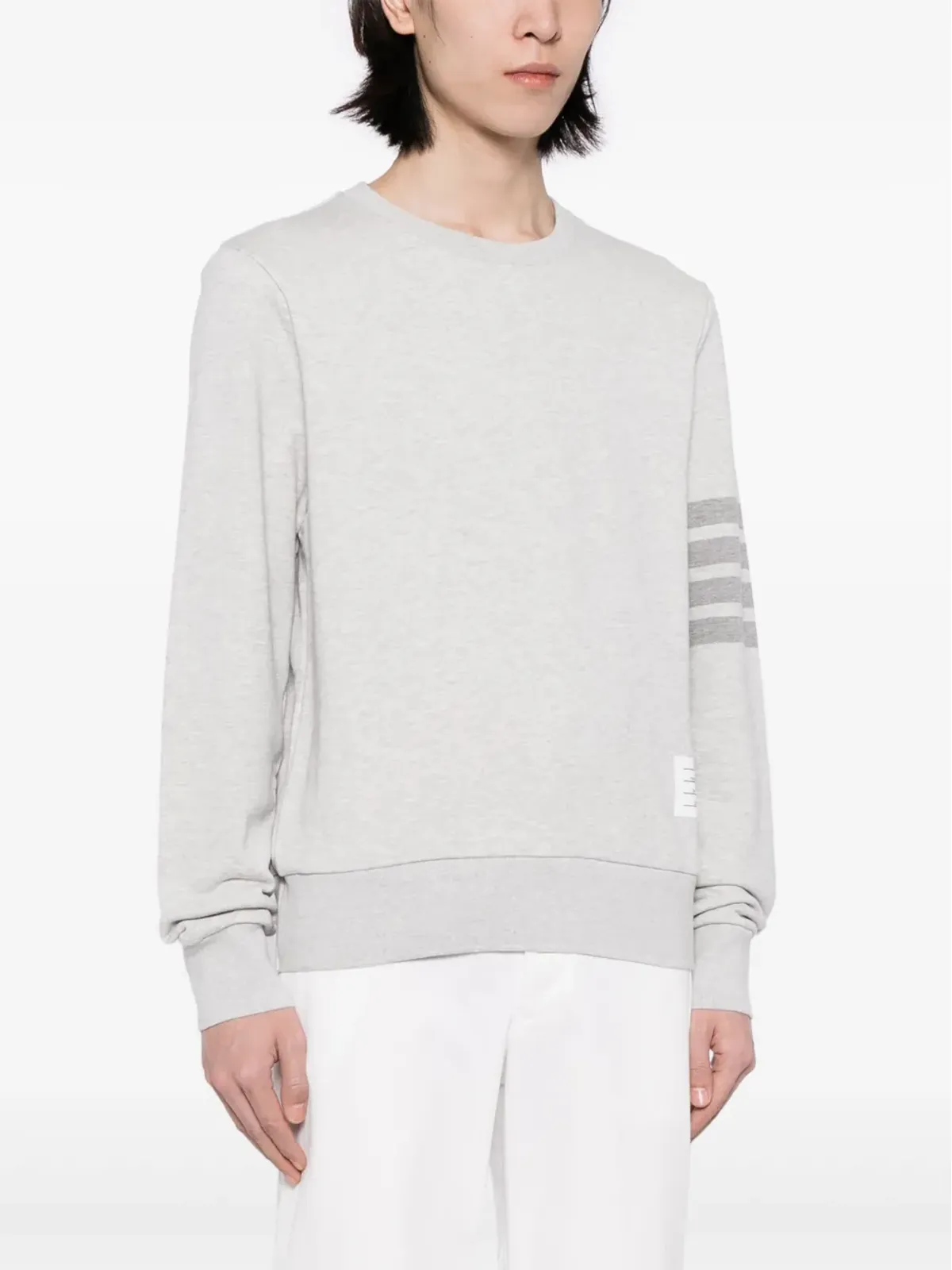 Thom Browne 4-Barモチーフ スウェットシャツ - グレー - 画像3