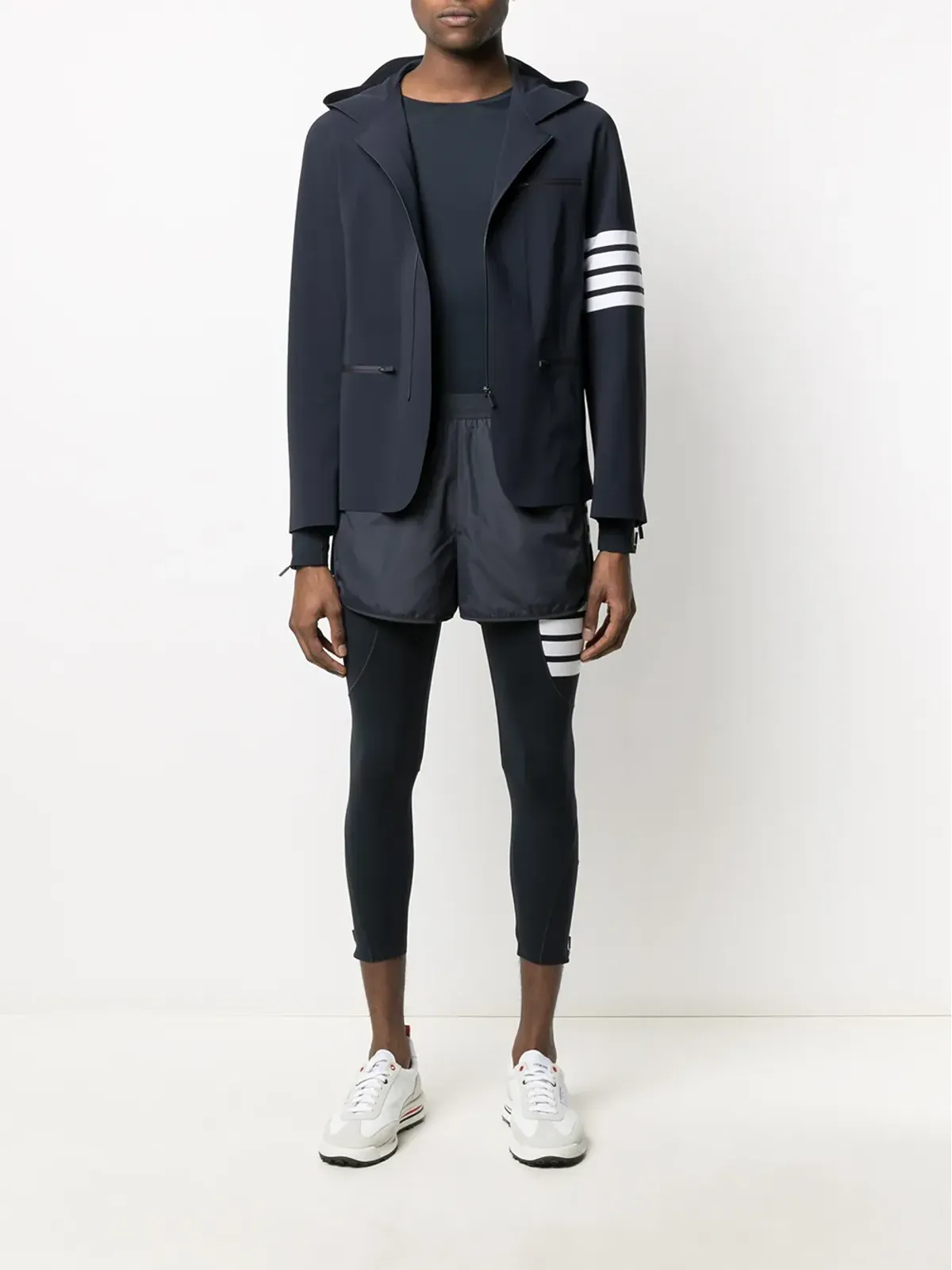 Thom Browne シグネチャー4ストライプレギンス - 画像2