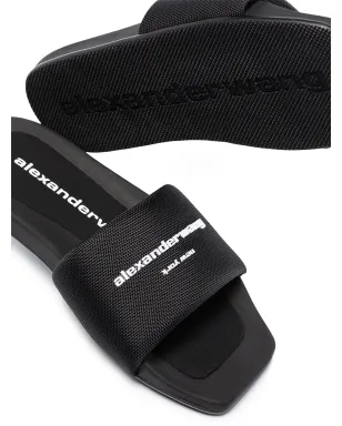 Alexander Wang ロゴプリント フラットサンダル - サムネイル2