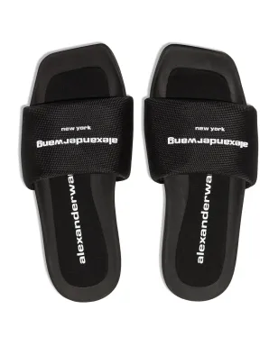 Alexander Wang ロゴプリント フラットサンダル - サムネイル4