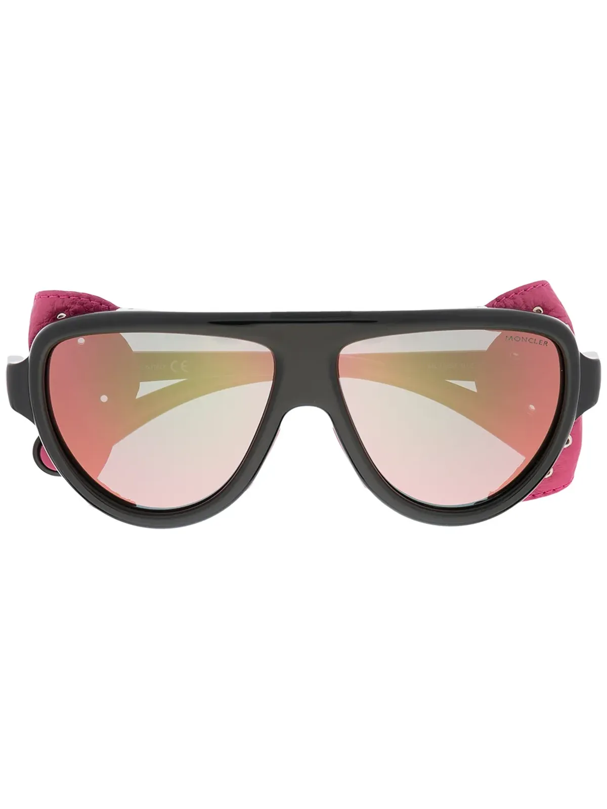 Moncler Eyewear デタッチャブル アイシールド サングラス - 画像1
