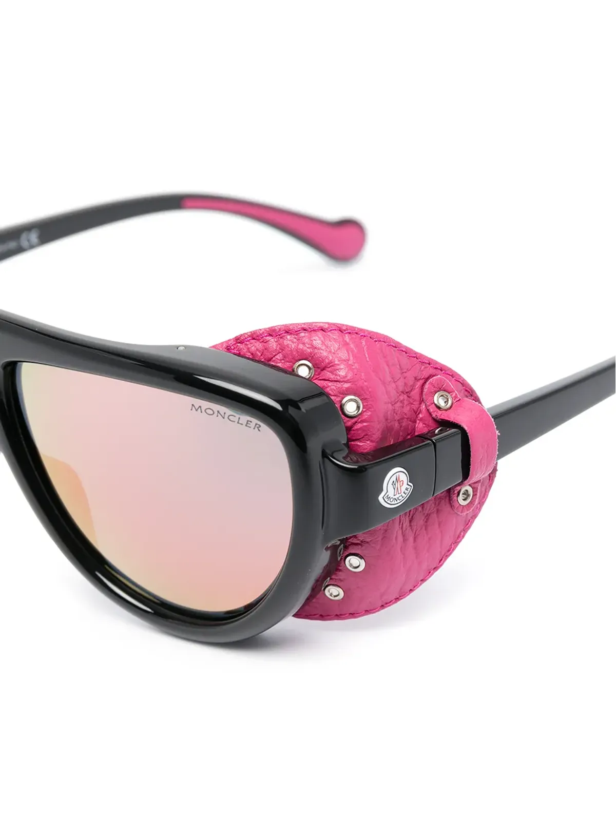 Moncler Eyewear デタッチャブル アイシールド サングラス - 画像3