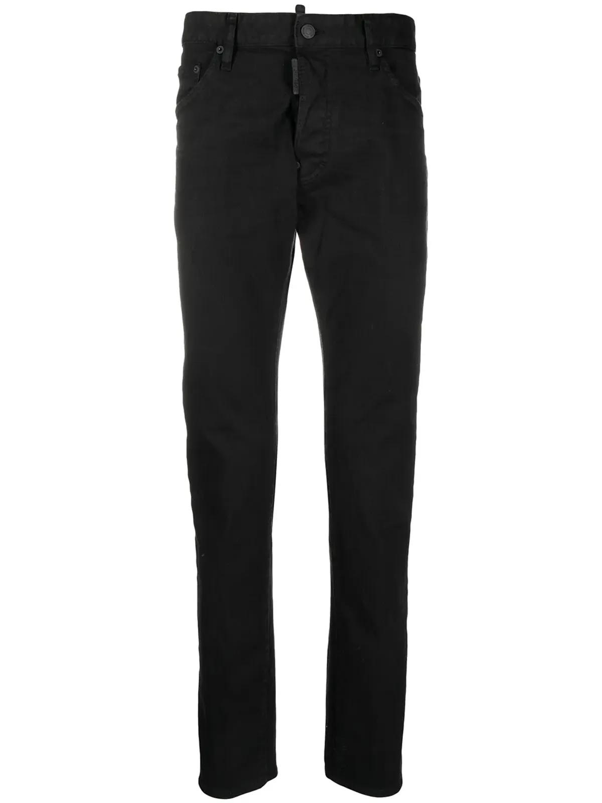 DSQUARED2 ロゴパッチジーンズ - 画像1