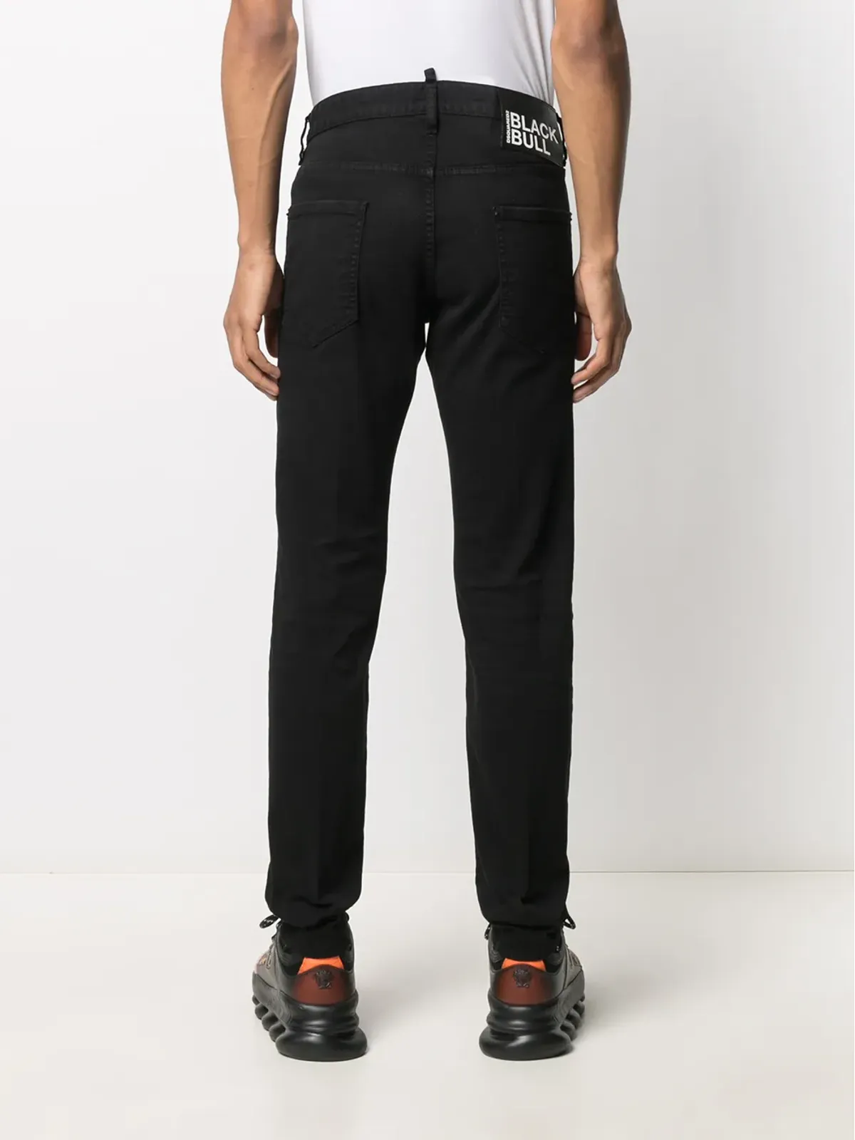 DSQUARED2 ロゴパッチジーンズ - 画像4