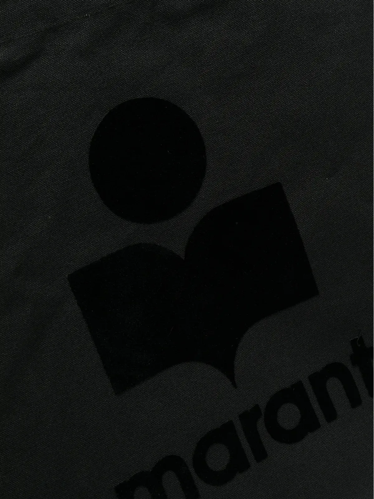 ISABEL MARANT Yenky ロゴプリント トートバッグ ブラック - 画像4