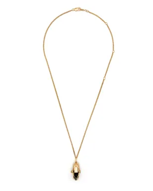 Capsule Eleven カプセルクリスタル ペンダントネックレス - ゴールド - サムネイル3