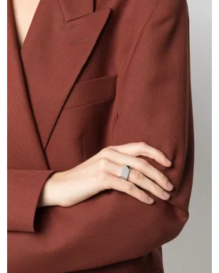 Capsule Eleven Jewel Beneath signet ring - Silver - サムネイル2
