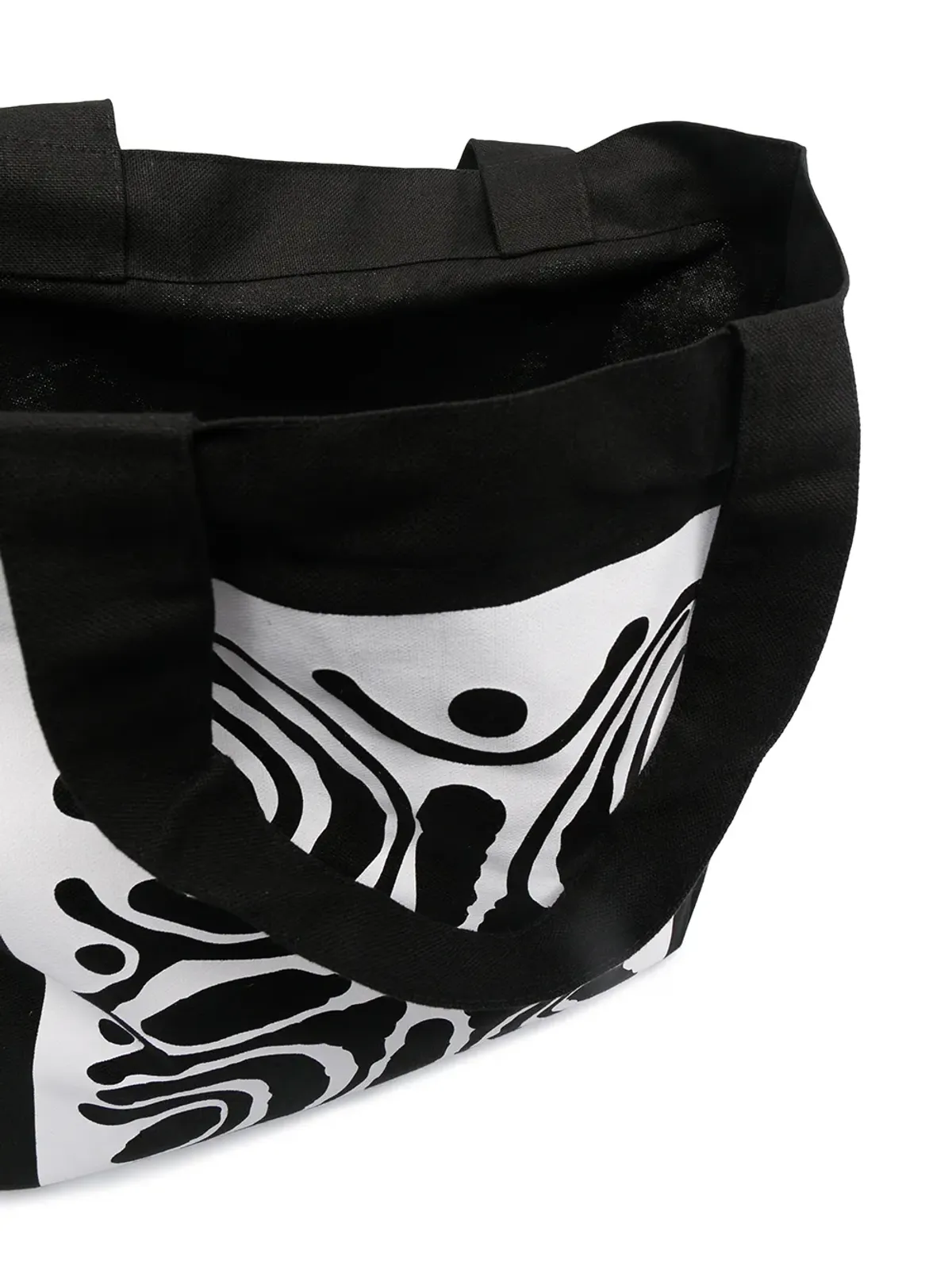 10 CORSO COMO アブストラクトプリント トートバッグ - 画像5