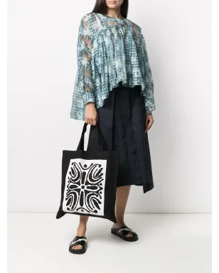 10 CORSO COMO アブストラクトプリント トートバッグ - サムネイル2