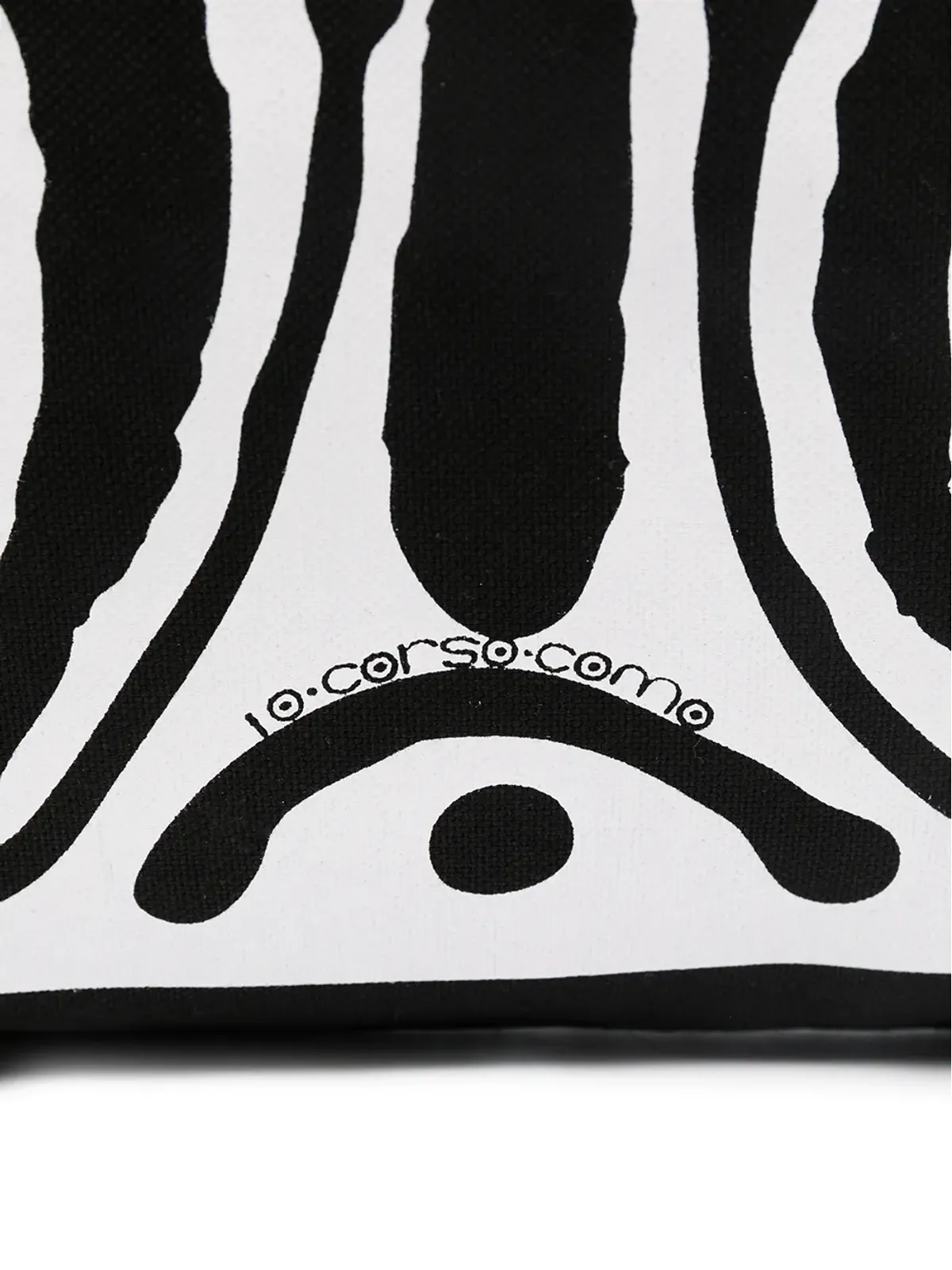 10 CORSO COMO アブストラクトプリント トートバッグ - 画像4