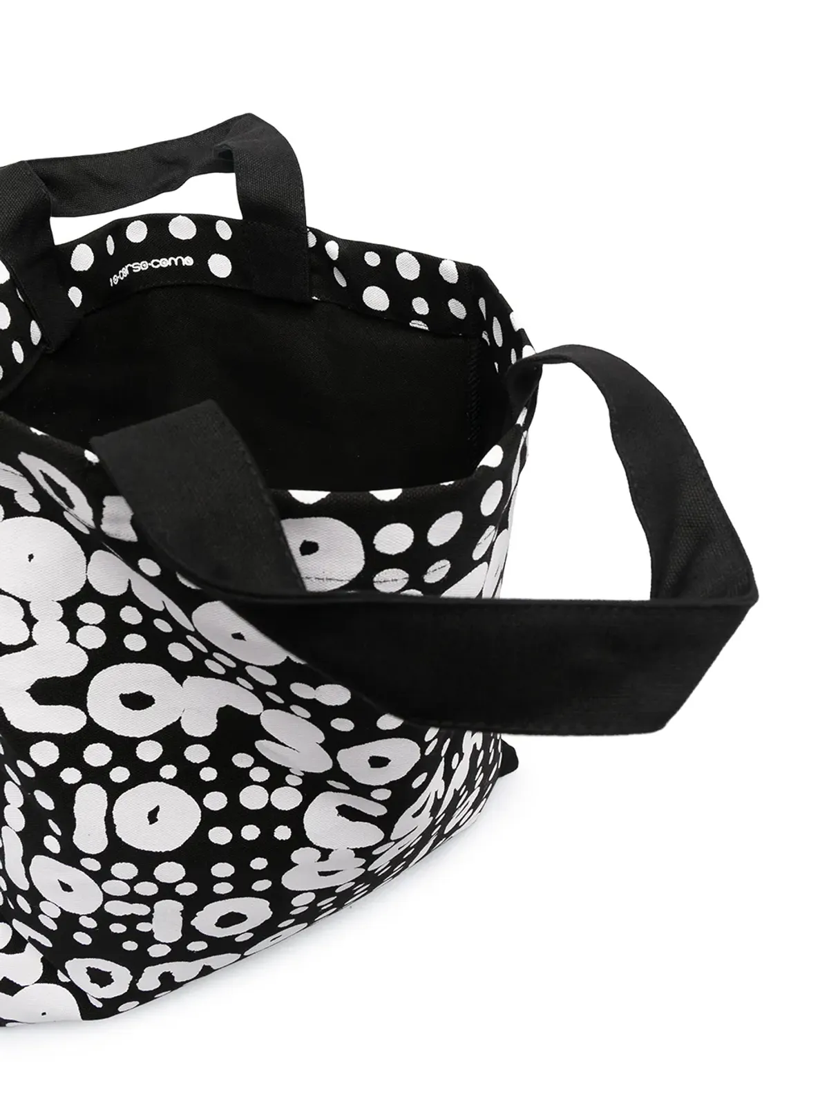 10 CORSO COMO ロゴ入りポルカドットプリント トートバッグ - 画像5