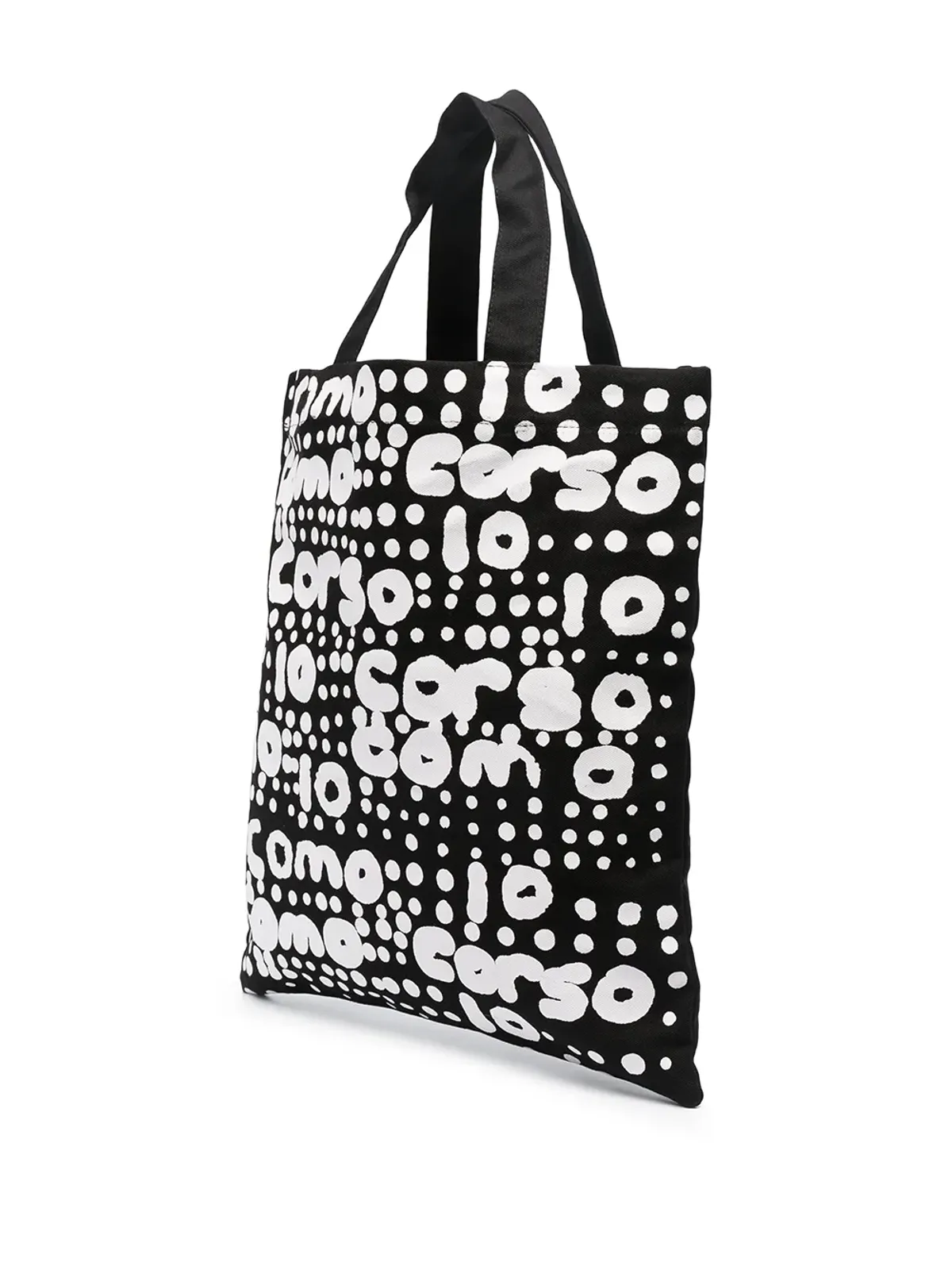 10 CORSO COMO ロゴ入りポルカドットプリント トートバッグ - 画像3