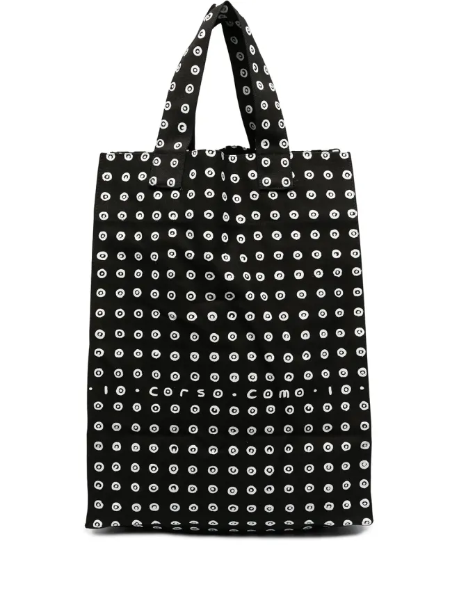 10 CORSO COMO 10 CORSO COMO スポットプリント コットン トートバッグの商品画像