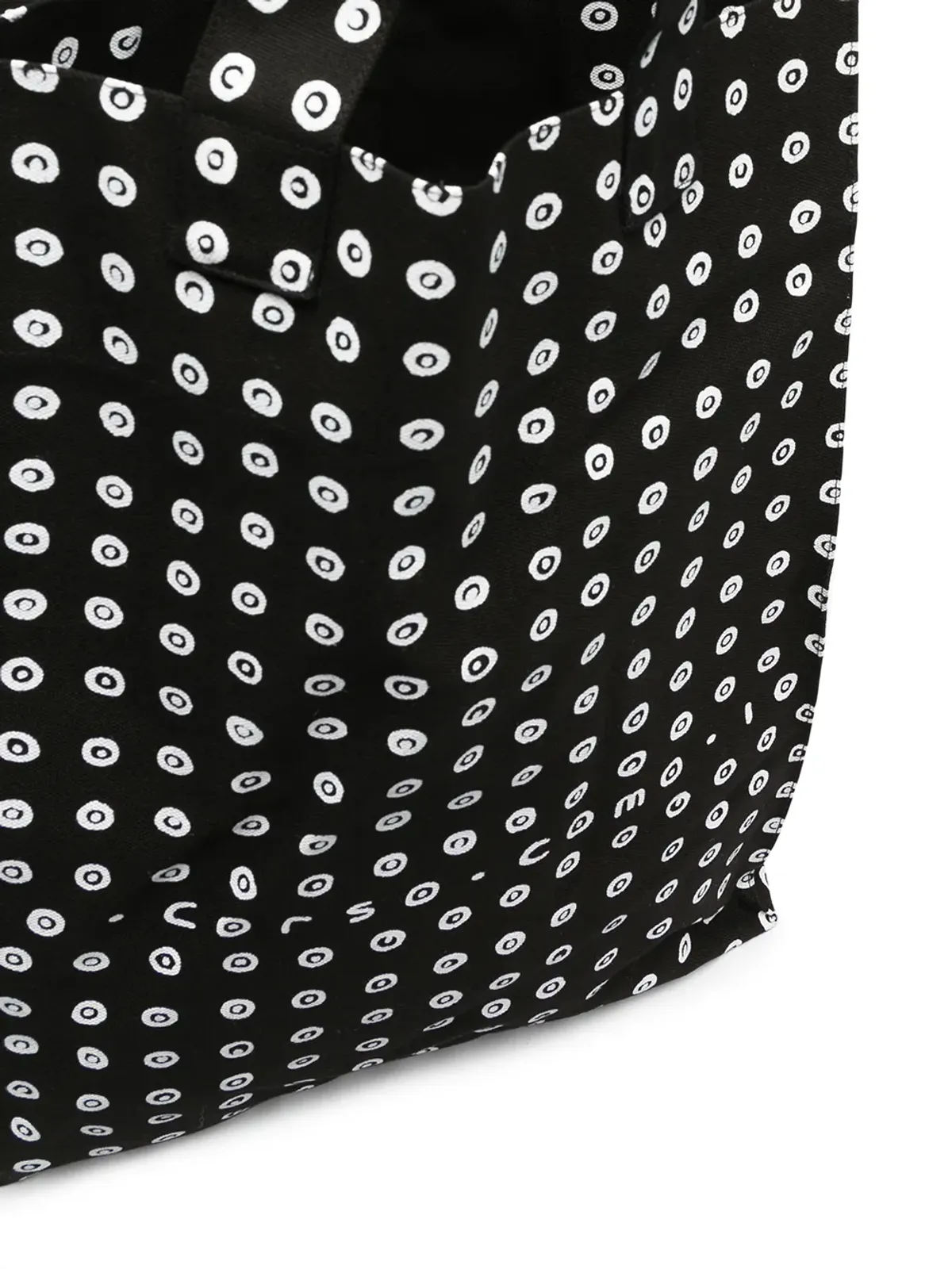 10 CORSO COMO スポットプリント コットン トートバッグ - 画像5