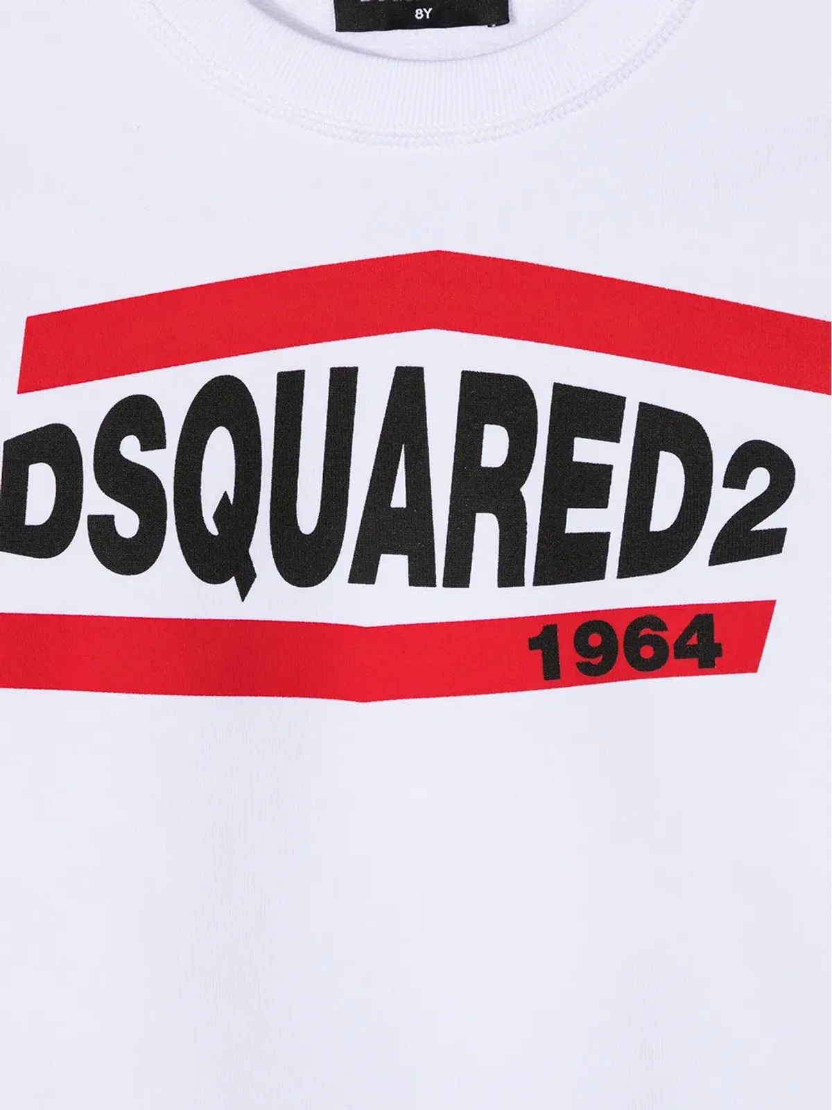 DSQUARED2 KIDS ロゴプリント コットン スウェットシャツ - 画像3