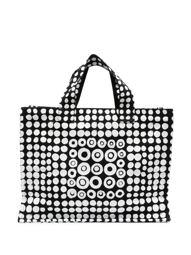 10 CORSO COMO 10 CORSO COMO モチーフプリントジップトートバッグの商品画像