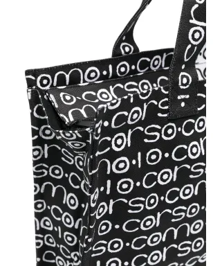 10 CORSO COMO ツートーンロゴキャンバスバッグ - サムネイル4