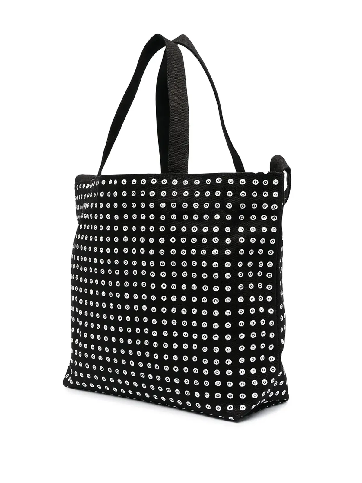 10 CORSO COMO ロゴプリントの小型キャンバス トートバッグ - 画像3