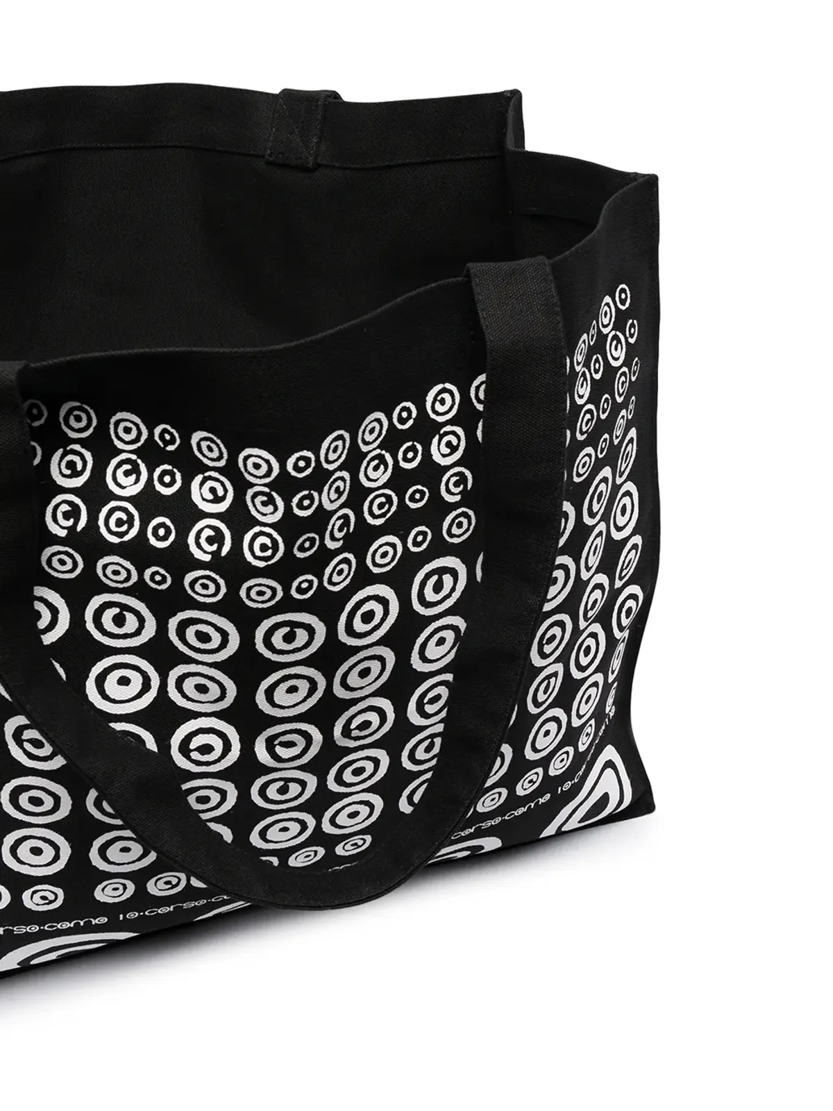 10 CORSO COMO サークルロゴキャンバス トートバッグ - 画像5